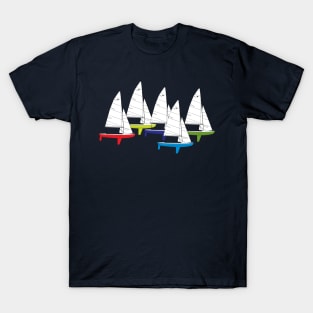 Snipe One-Design Sailboats Racing T-Shirt